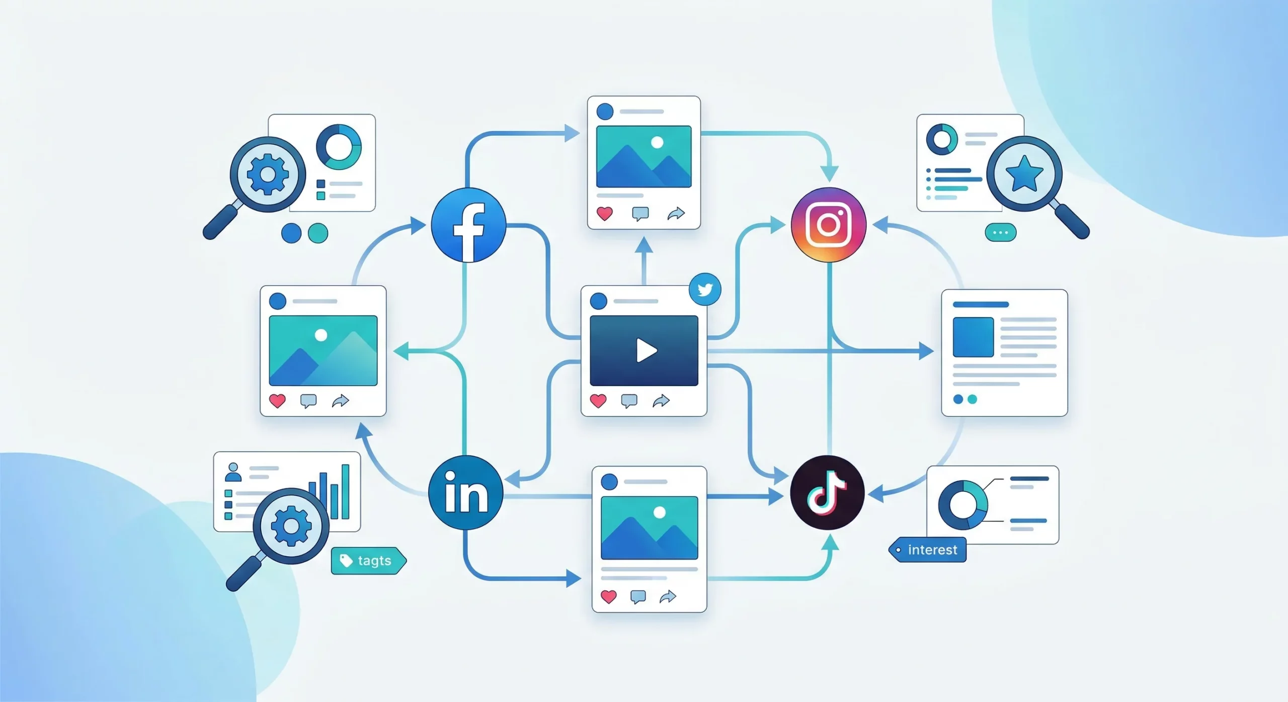Social Media Management Cost diagram picture
